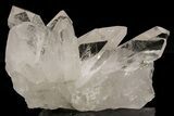 Clear Quartz Crystal Cluster - Brazil #212481-1